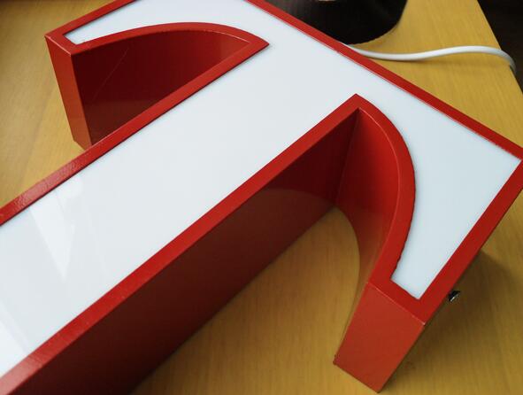 上海鐵皮烤漆字，鐵皮烤漆字制作